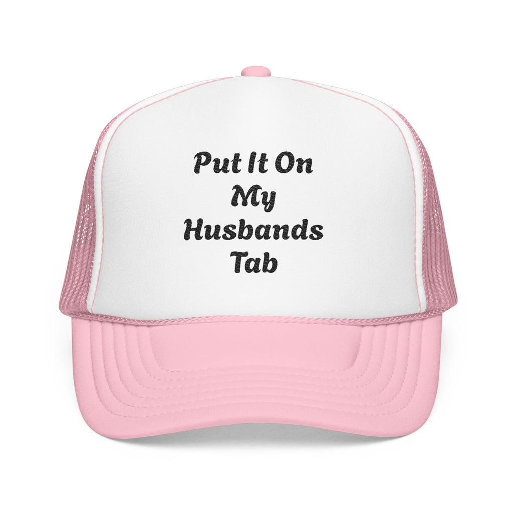 Trucker Hat — God Is Our Refuge Embroidered Foam Cap