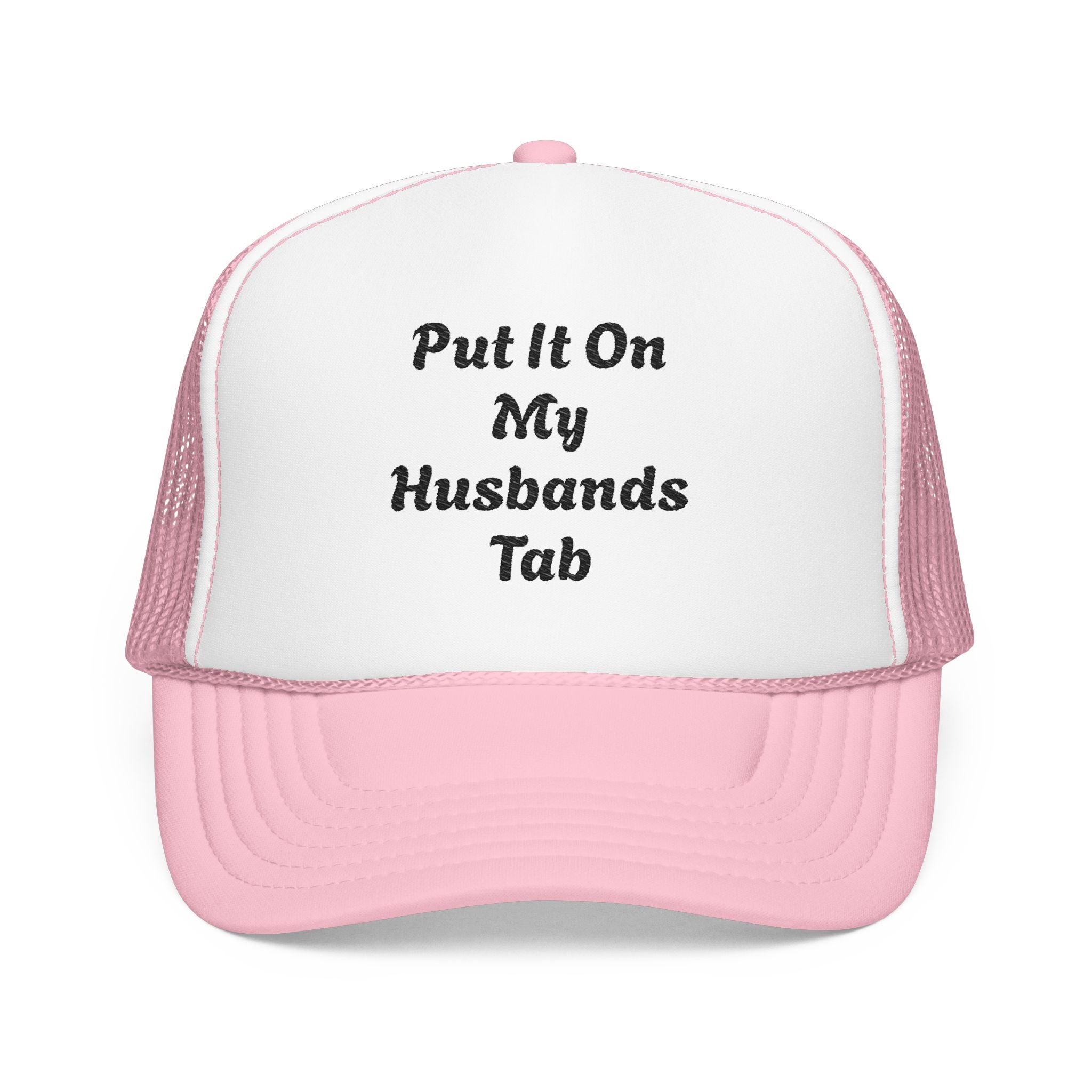Trucker Hat — God Is Our Refuge Embroidered Foam Cap