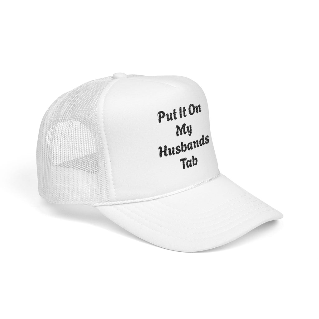 Trucker Hat — God Is Our Refuge Embroidered Foam Cap