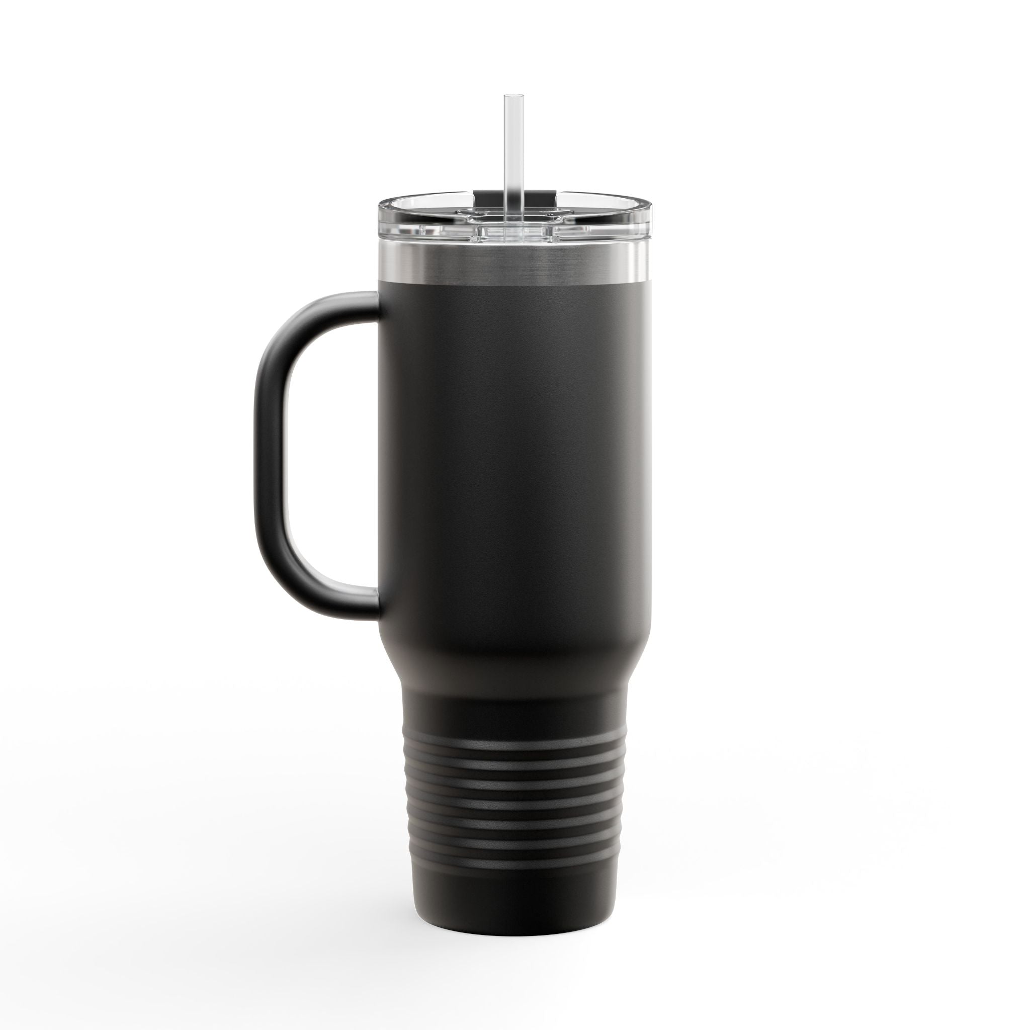 40oz Insulated Travel Mug — Patriotic Stars & Stripes Bow Design