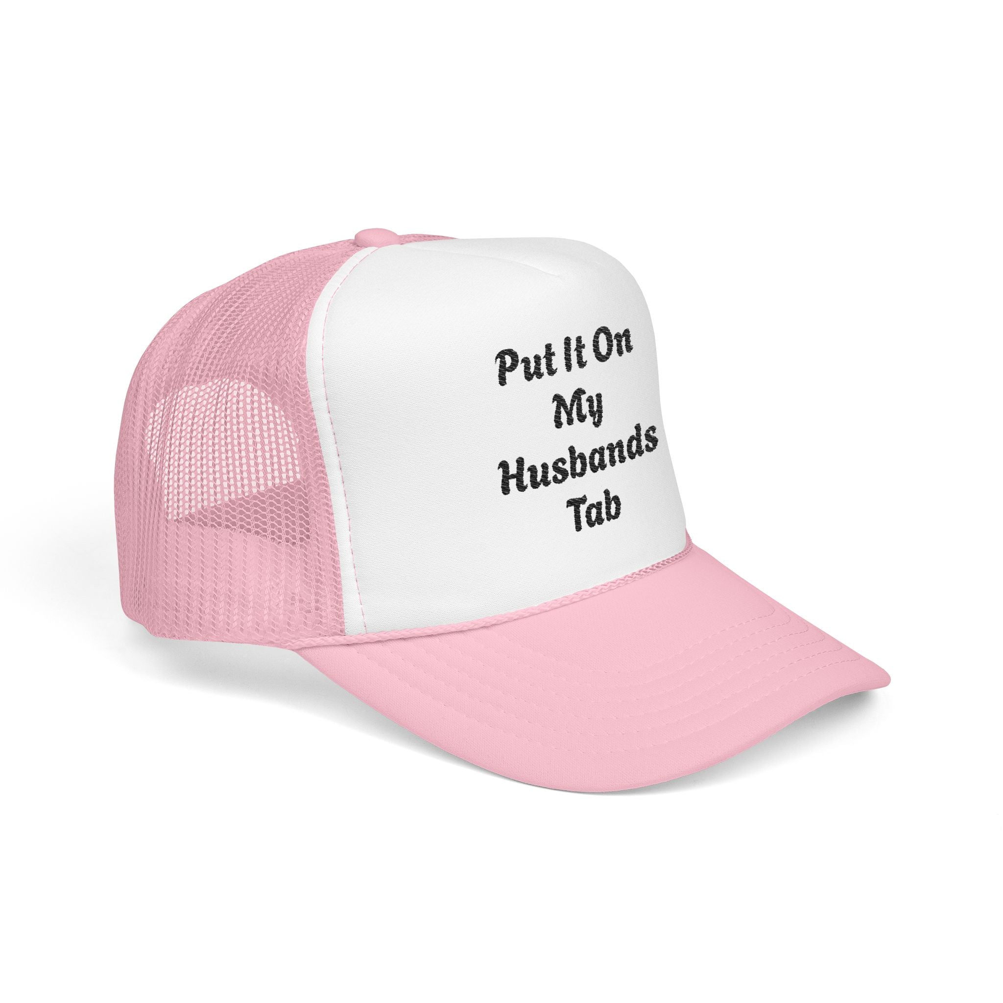 Trucker Hat — God Is Our Refuge Embroidered Foam Cap