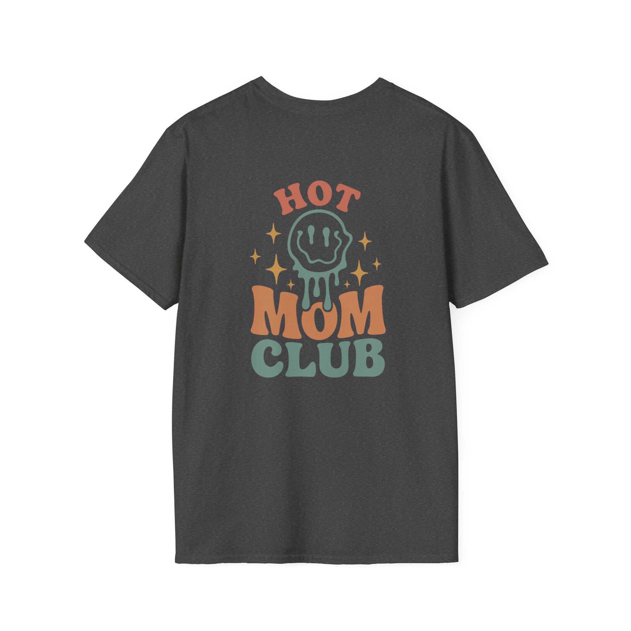 Hot Mom Club T-Shirt — Retro Smiley Graphic Mother’s Day Tee