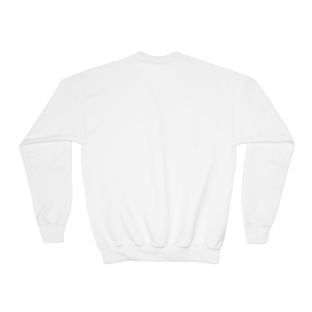 Youth Crewneck Sweatshirt – Patriotic Eagle USA Flag Graphic